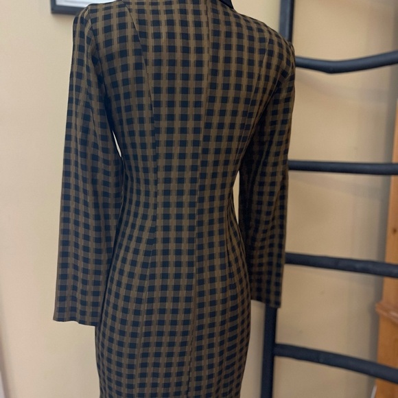 VINTAGE THE LIMITED zipper collared dress sz 2 - Picture 6 of 8